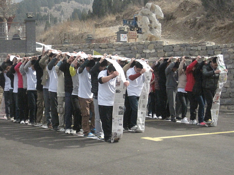 濟南之星2012年3月17日-18日拓展培訓(xùn)照片